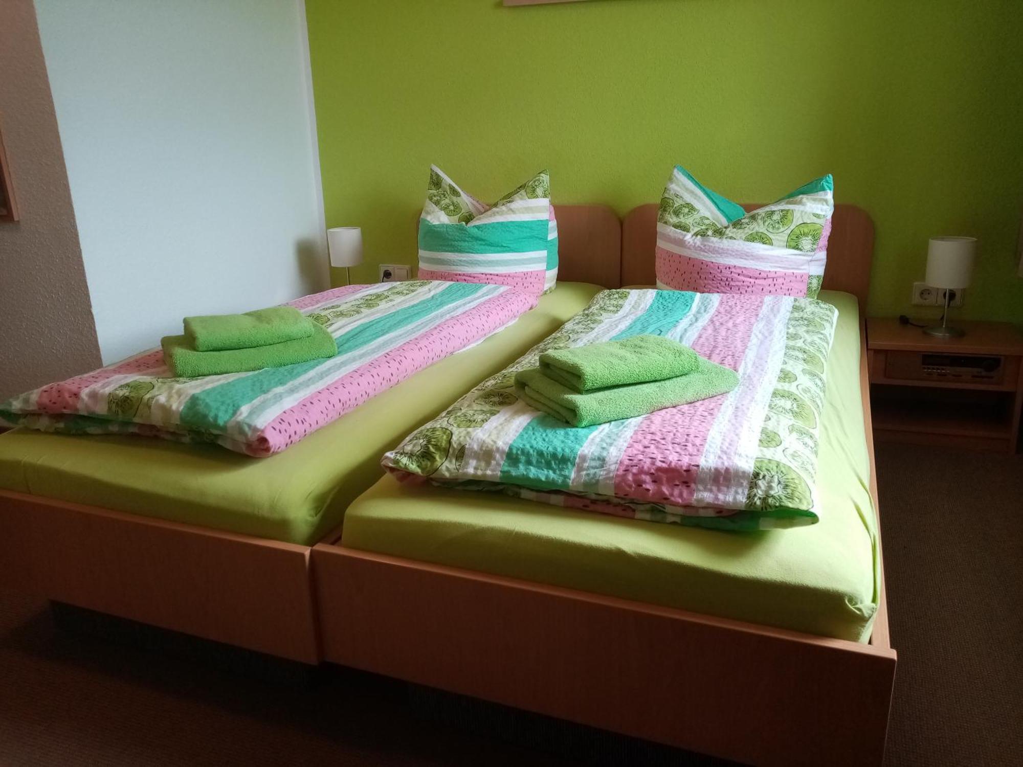 Pension Sommerfrische Ehrenfriedersdorf الغرفة الصورة